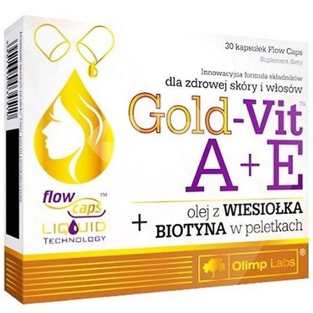 Gold-Vit A+E, 30 kapsułek. Olimp DATA 14.04.2108
