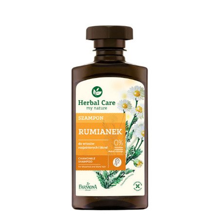 Herbal Care - Szampon Rumiankowy Do Włosów Blond i Rozjaśnianych, 330 ml.
