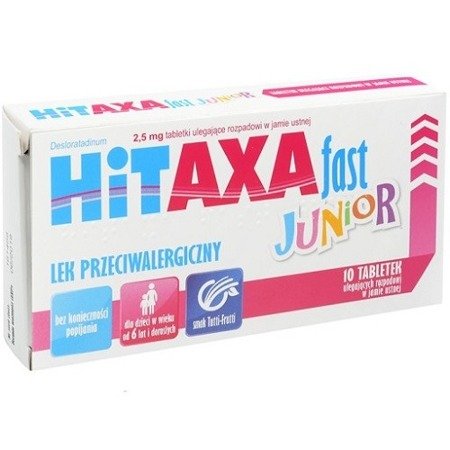 Hitaxa FAST Junior, 10 tabletek.