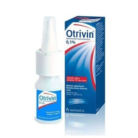 Otrivin 0,1% - SPRAY, 10 ml.