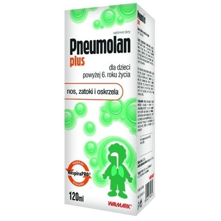 Pneumolan Plus - SYROP, 120 ml.