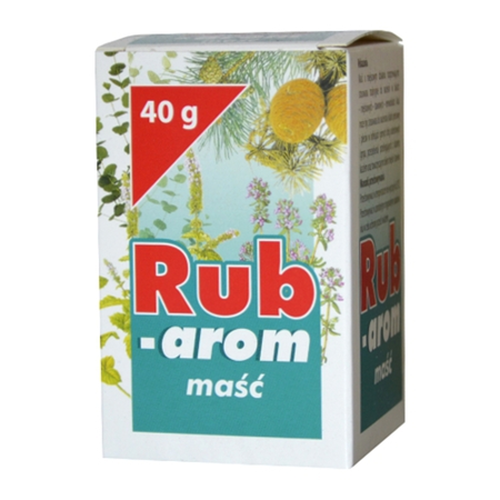 Rub-Arom - MAŚĆ rozgrzewająca, 40 g.