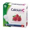 Calcium C - Wapno musujące MALINOWE, 16 tabletek. (Polfa Łódź)